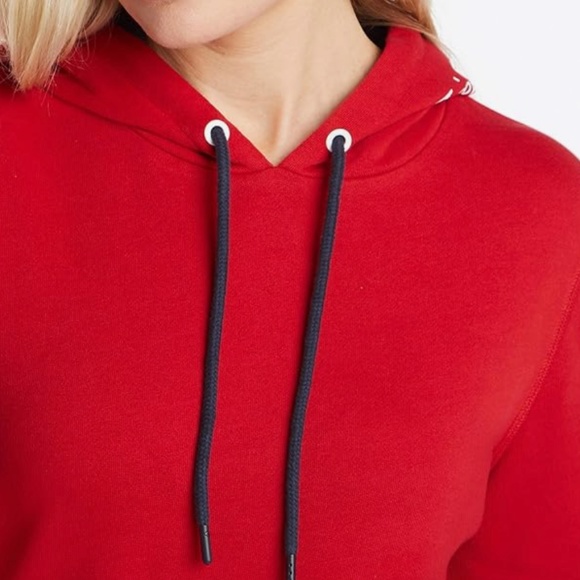 Nautica Womens Classic Cotton Pullover Hoodie - Picture 3 of 6